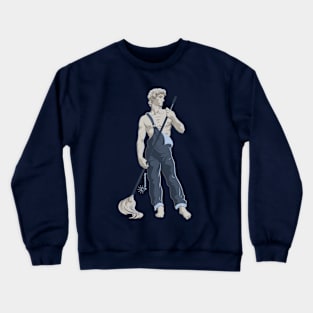 David on Duty Crewneck Sweatshirt